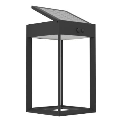 Eglo - Aplique LED solar con sensor LED/6,5W/3,7V 1800 mAh IP44