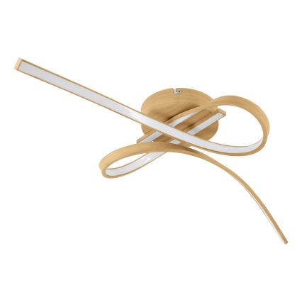 Eglo - LED Lámpara de techo LED/20,5W/230V marrón