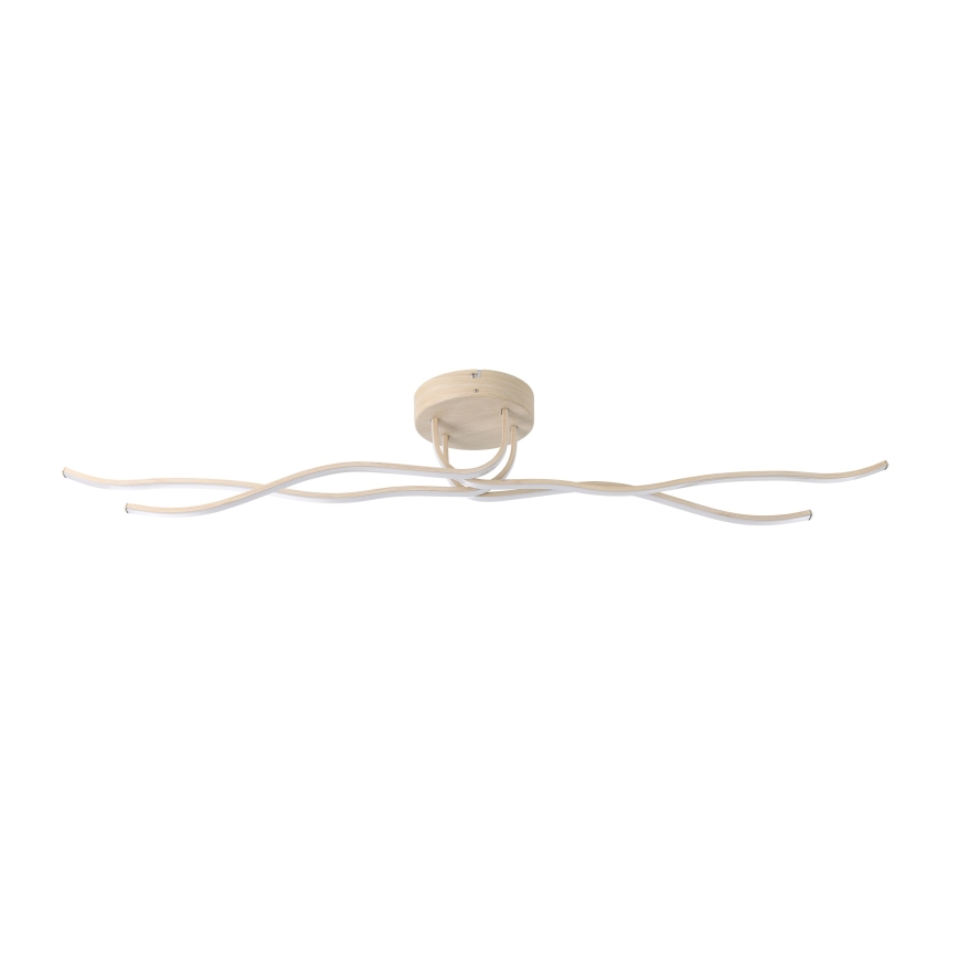 Eglo - Lámpara de techo LED/37W/230V marrón