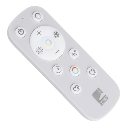 Eglo - Set de 3 luminarias empotradas LED RGBW regulables para baño LED/3,8W/230V 2700-6500K IP44 + mando a distancia