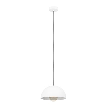 Eglo - Lámpara colgante 1xE27/40W/230V diá. 30 cm blanco