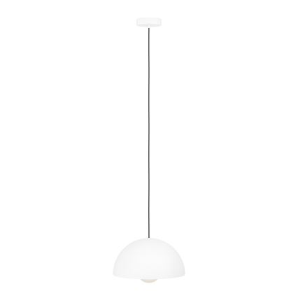 Eglo - Lámpara colgante 1xE27/40W/230V diá. 30 cm blanco