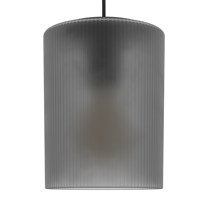 Eglo - Lámpara colgante 1xE27/40W/230V gris