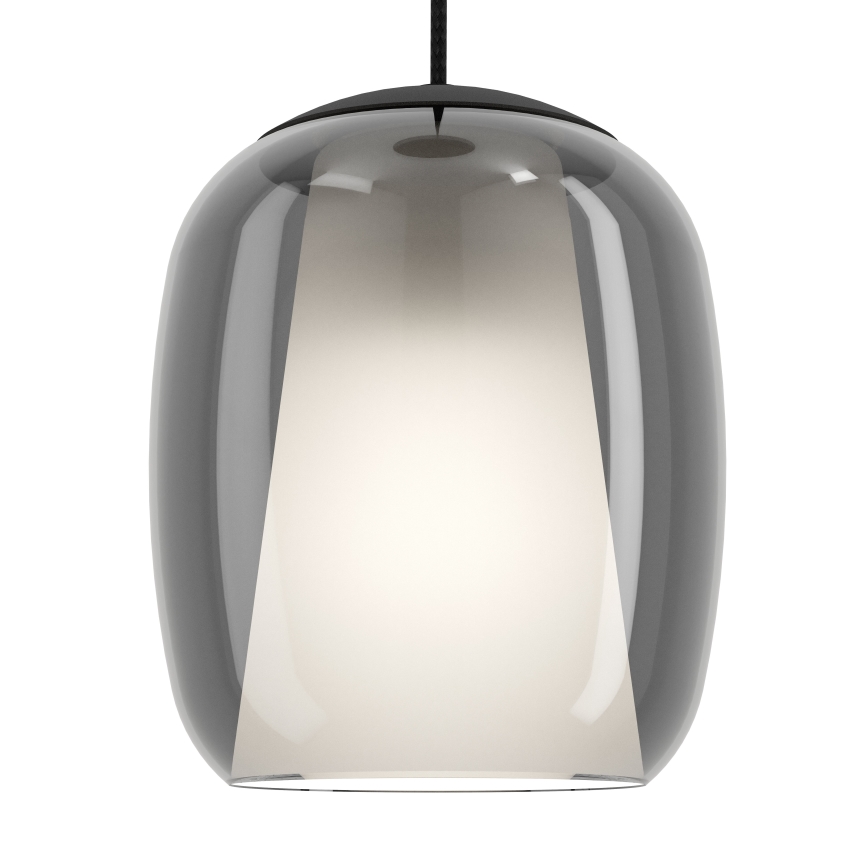 Eglo - Lámpara colgante 5xE27/28W/230V gris