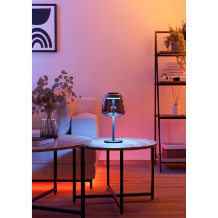Eglo - Lámpara de mesa LED RGBW regulable LED/7,7W/230V 2700-6500K ahumada