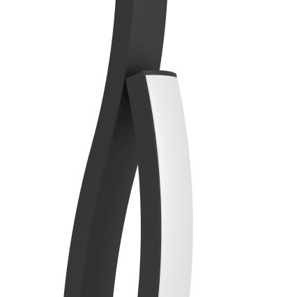 Eglo - Lámpara de mesa LED LED/12W/230V 4000K negro