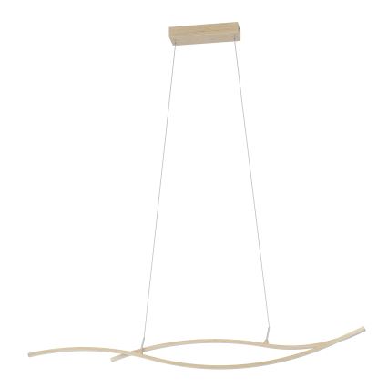 Eglo - Lámpara LED colgante LED/20W/230V 4000K beige