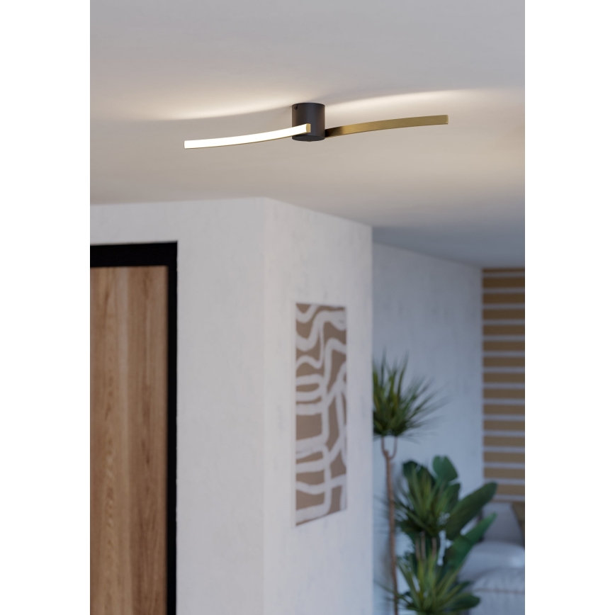 Eglo - Plafón LED LED/12W/230V 4000K dorado
