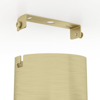 Eglo - Plafón LED LED/12W/230V 4000K negro