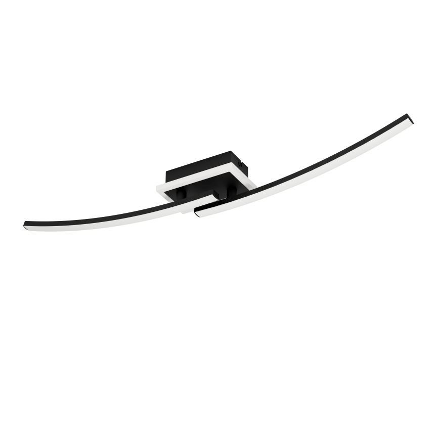 Eglo - Plafón LED LED/12W/230V 4000K negro