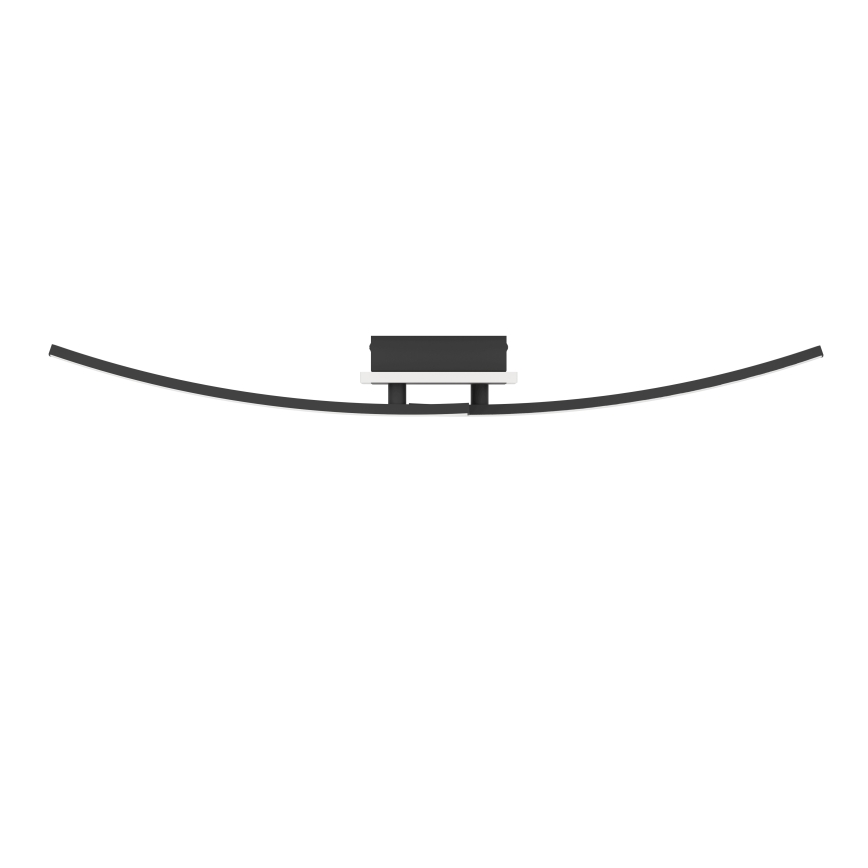 Eglo - Plafón LED LED/12W/230V 4000K negro
