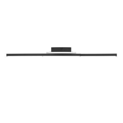 Eglo - Plafón LED LED/12W/230V 4000K negro