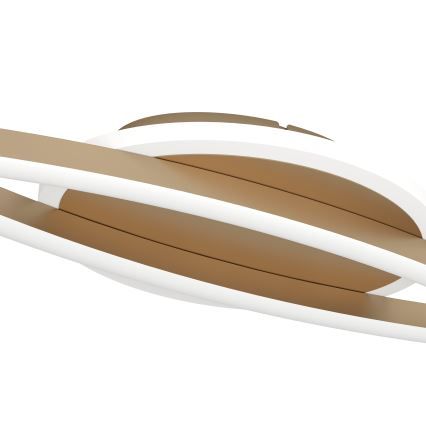 Eglo - Plafón LED LED/12W/230V 4000K cobre
