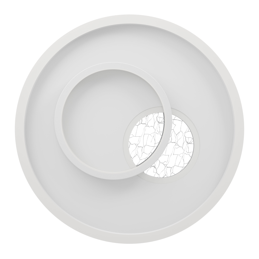 Eglo - Lámpara de techo LED LED/14W/230V + LED/8,5W diámetro 38 cm blanca