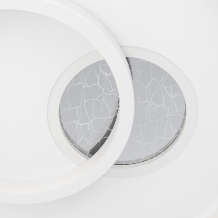 Eglo - Lámpara de techo LED LED/14W/230V + LED/8,5W diámetro 38 cm blanca