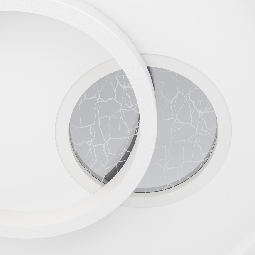 Eglo - Lámpara de techo LED LED/14W/230V + LED/8,5W diámetro 38 cm blanca