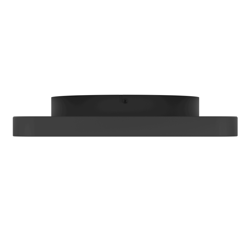 Eglo - Plafón LED regulable LED/12W/230V 2700-6500K negro + control remoto