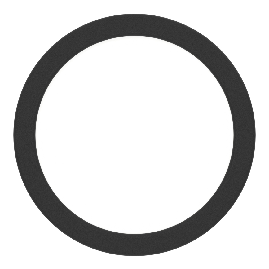 Eglo - Lámpara de techo LED/7,5W/230V 2700/4000/6500K diámetro 16,6 cm negra