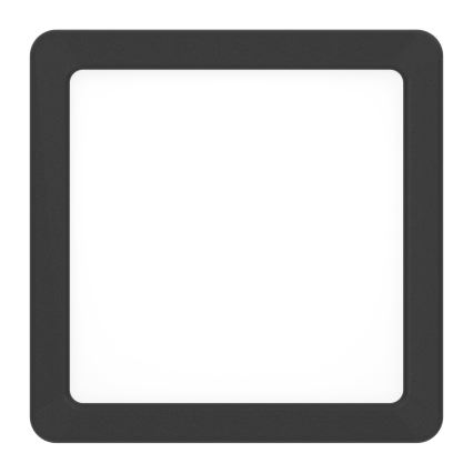 Eglo - Lámpara de techo LED 7 W/230 V 2700/4000/6500 K 15 x 15 cm negra