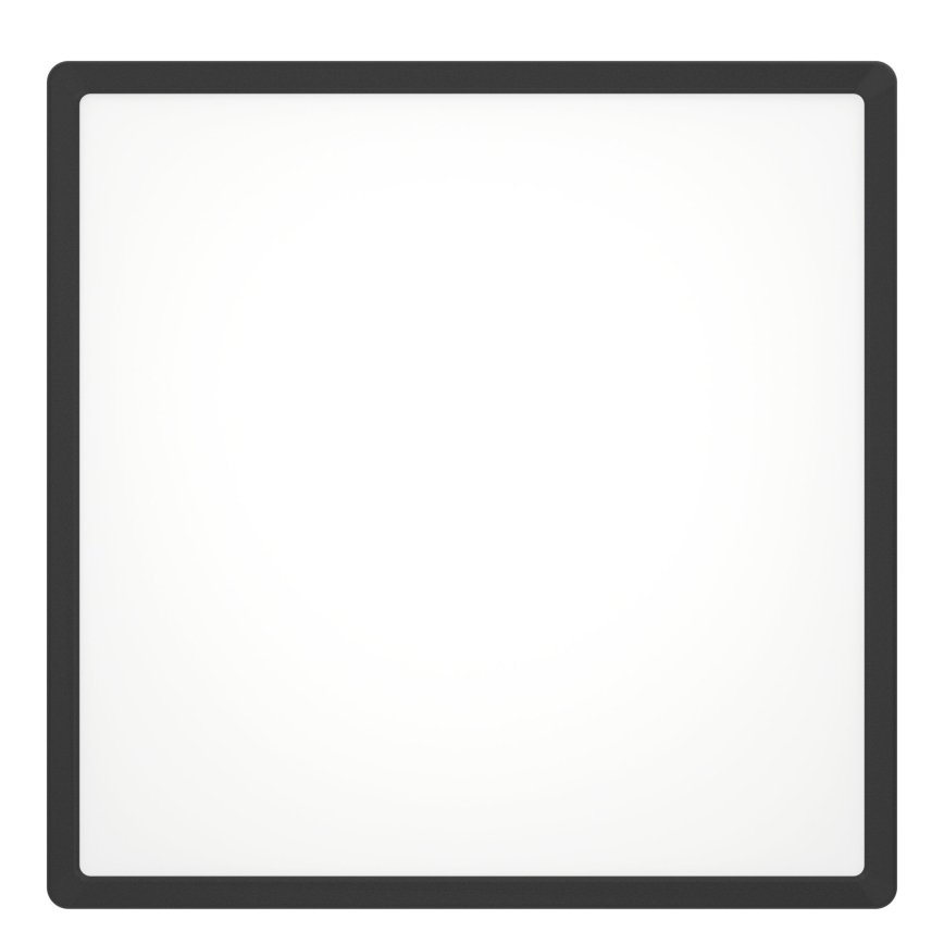 Eglo - Plafón LED/17,5W/230V 2700/4000/6500K 39x39 cm negro