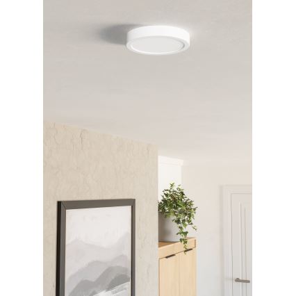 Eglo - Lámpara de techo LED/7,5W/230V 2700/4000/6500K Ø 16,6 cm blanca