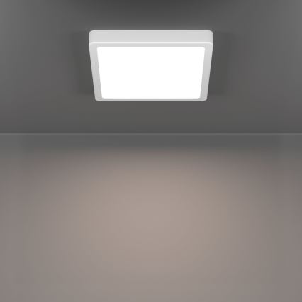 Eglo - Plafón LED/10,5W/230V 2700/4000/6500K 22x22 cm blanco