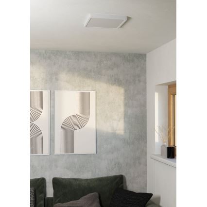 Eglo - Lámpara de techo LED/13W/230V 2700/4000/6500K 29x29 cm blanca