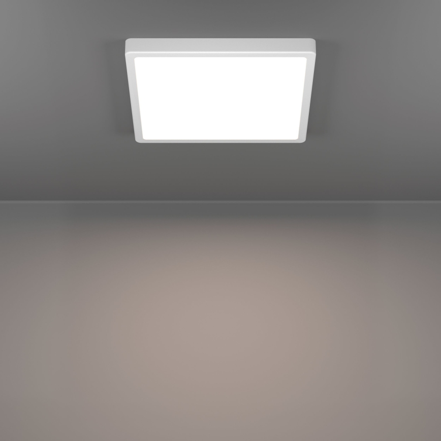 Eglo - Lámpara de techo LED/13W/230V 2700/4000/6500K 29x29 cm blanca