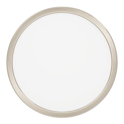 Eglo - Plafón LED/14,2 W/230 V 2700/4000/6500 K Ø 27,8 cm cromo mate