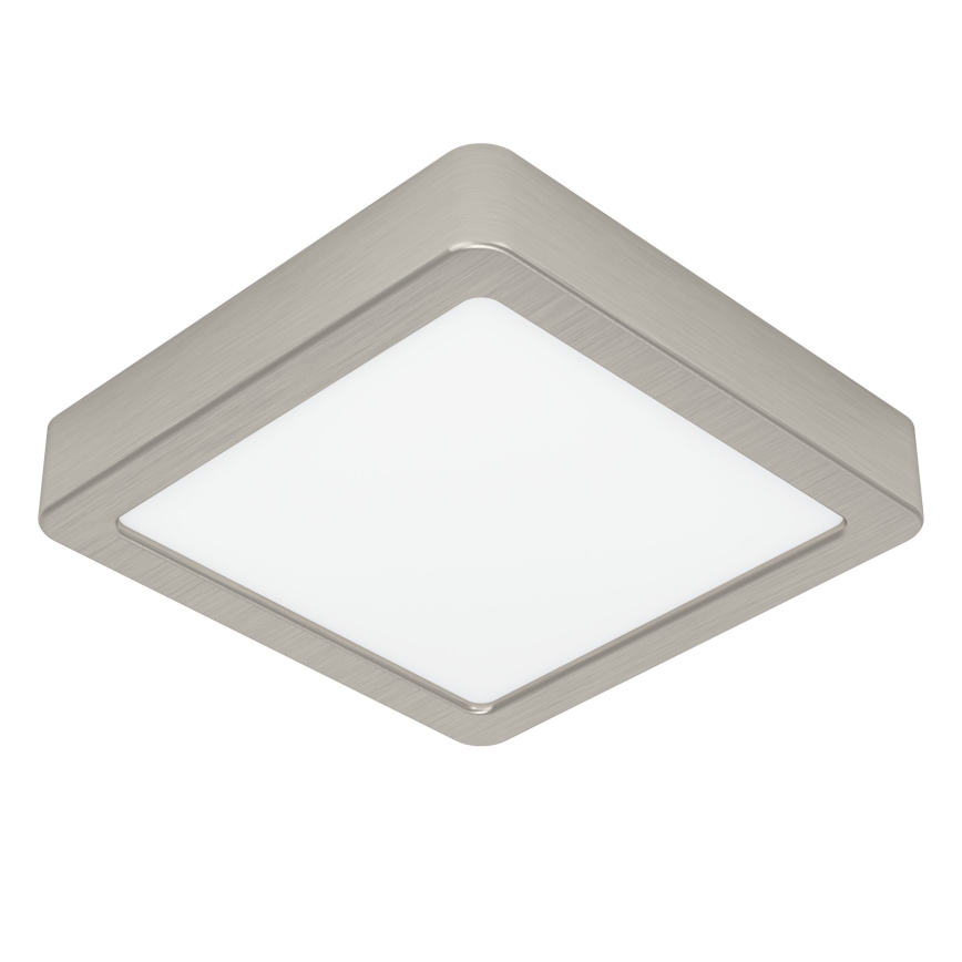 Eglo - Plafón LED/7W/230V 2700/4000/6500K 15x15 cm cromo mate