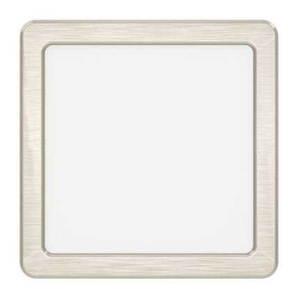 Eglo - Plafón LED/7W/230V 2700/4000/6500K 15x15 cm cromo mate