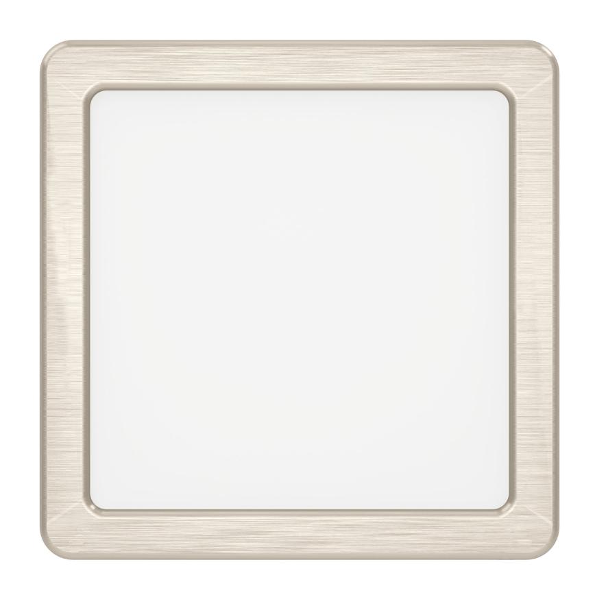 Eglo - Plafón LED/7W/230V 2700/4000/6500K 15x15 cm cromo mate