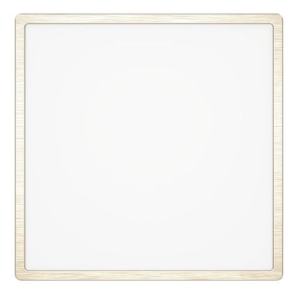 Eglo - Plafón LED 13W/230V 2700/4000/6500K 29x29 cm cromo mate