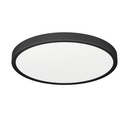 Eglo - Lámpara de techo LED para baño LED/14,2W/230V 2700/4000/6500K Ø 27,8 cm IP44 negra