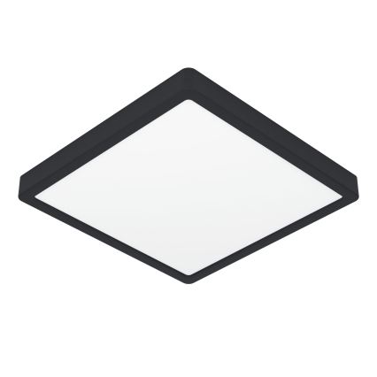 Eglo - LED Lámpara de techo para baño LED/13W/230V 29x29 cm IP44 negra
