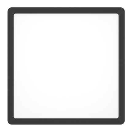 Eglo - LED Lámpara de techo para baño LED/13W/230V 29x29 cm IP44 negra