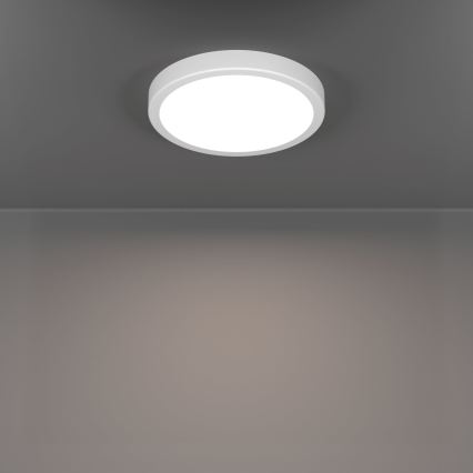 Eglo - Plafón LED para baño LED/11,5W/230V Ø 21,1 cm IP44 blanco