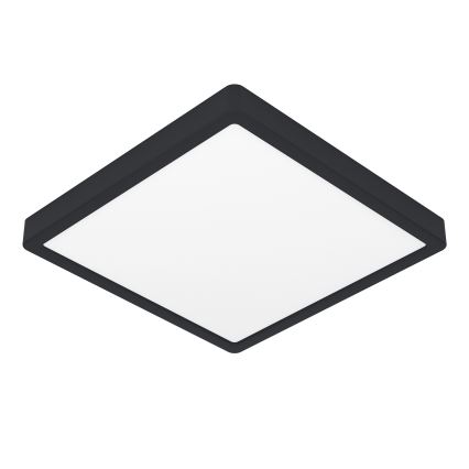 Eglo - Plafón de techo para baño LED RGBW regulable LED/13,5W/230V 2700-6500K 29,5x29,5 cm IP44 negro