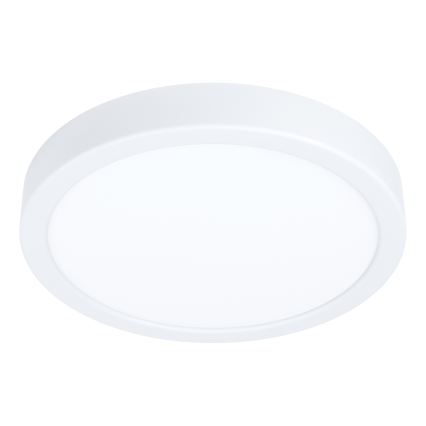 Eglo - Lámpara de techo LED RGBW regulable para baño, 11,2 W/230 V, 2700-6500K, diámetro 21,1 cm, IP44, blanco