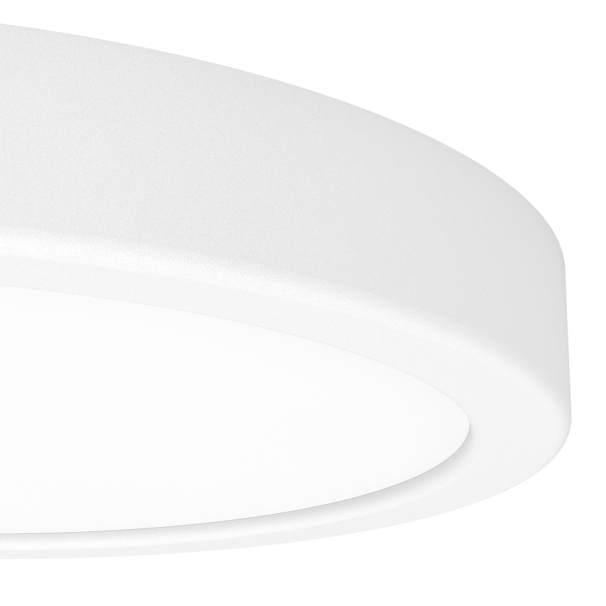 Eglo - Lámpara de techo LED RGBW regulable para baño, 11,2 W/230 V, 2700-6500K, diámetro 21,1 cm, IP44, blanco