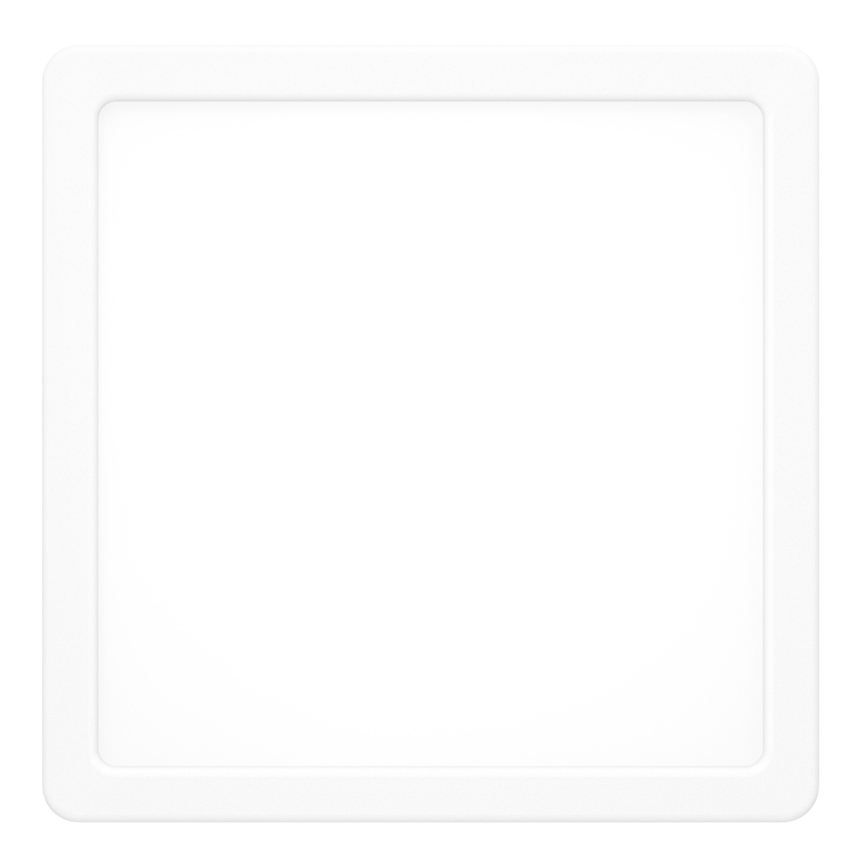 Eglo - Luminaria de techo para baño LED RGBW regulable LED/10,5W/230V 2700-6500K 22x22 cm IP44 blanca