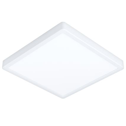 Eglo - Lámpara de techo LED RGBW regulable para baño LED/13,5W/230V 2700-6500K 29,5x29,5 cm IP44 blanca