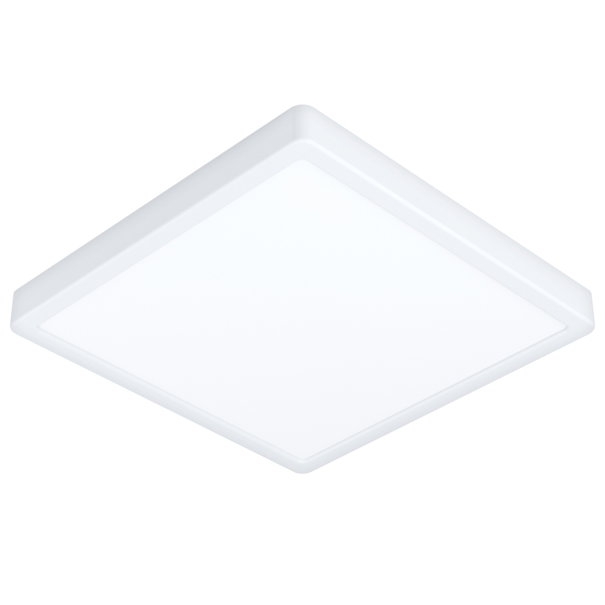 Eglo - Lámpara de techo LED RGBW regulable para baño LED/13,5W/230V 2700-6500K 29,5x29,5 cm IP44 blanca