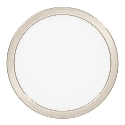 Eglo - Lámpara de techo para baño LED RGBW regulable LED/11,2W/230V 2700-6500K Ø 21,1 cm IP44 cromo mate