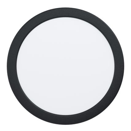 Eglo - Luminaria empotrable LED/18,5W/230V 2700/4000/6500K Ø 21,6 cm negra