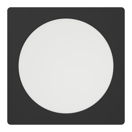 Eglo - Foco empotrado LED/10,5W/230V 2700/4000/6500K 16,6x16,6 cm negro