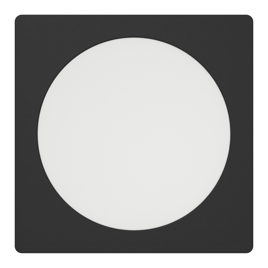 Eglo - Foco empotrado LED/10,5W/230V 2700/4000/6500K 16,6x16,6 cm negro