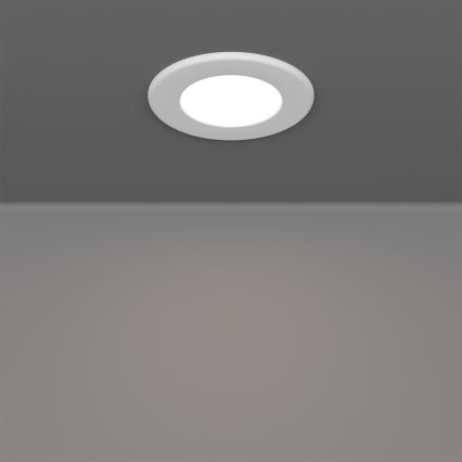 Eglo - Juego de 3 focos empotrables LED/3,7W/230V 2700/4000/6500K diám. 8,8 cm blanco