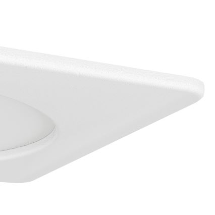 Eglo - Luminaria empotrada LED/6,3W/230V 2700/4000/6500K 11,9x11,9 cm blanca