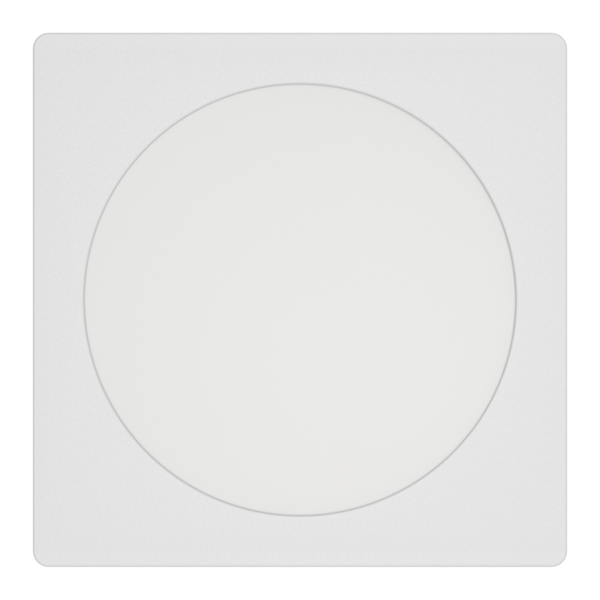 Eglo - Downlight empotrado LED 10,5 W 230 V 2700/4000/6500 K 16,6 x 16,6 cm negro